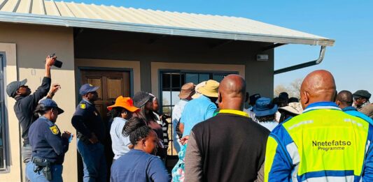 Legislature Assesses Completed Dikebu Village Housing Project in Moretele
